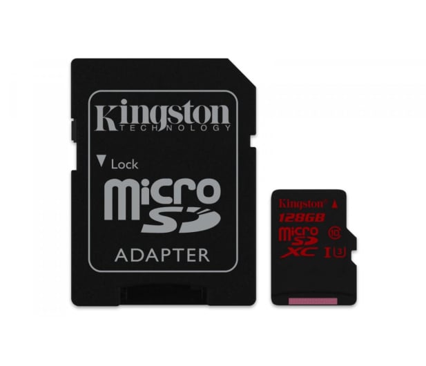Kingston 128GB microSDXC UHS-I U3 zapis 80MB/s odcz 90MB/s - 286506 - zdjęcie 3